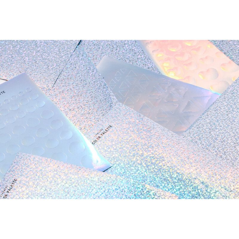 Color Palette Hologram Sticker